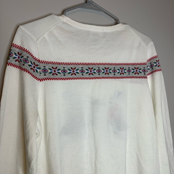 Lands End Large womens winter sweater 100% supima cotton size large - Picture 7 of 7